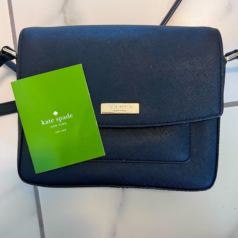 Black Kate Spade Envelope Crossbody Bag